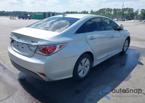 2013 Hyundai Sonata Hybrid из США, поврежденный, VIN KMHEC4A4XDA085236